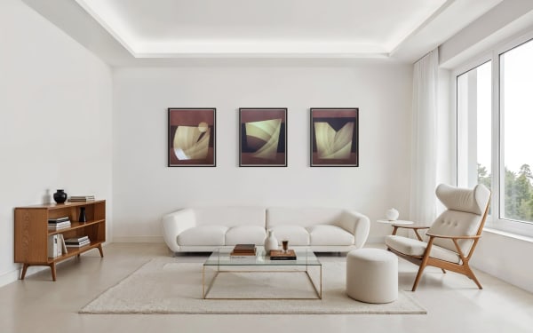 Michael Jackson, Triptych of Small Vases 1, #2, #3, 2024