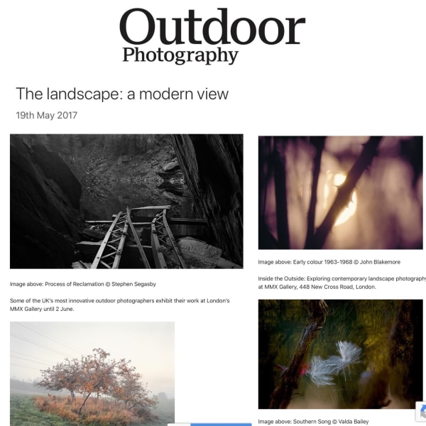 Outdoor Photography | The landscape: a modern View - Exhibition feature