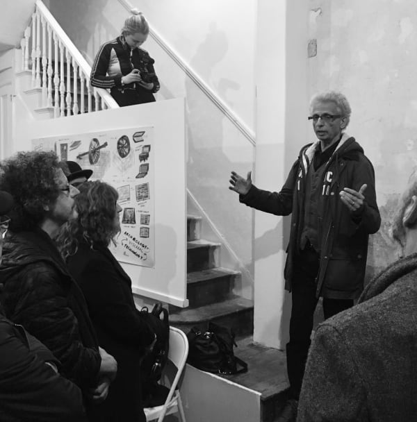 Artist Talk: Edward Hillel at MMX Gallery, Thinking Machine, November, 2017
