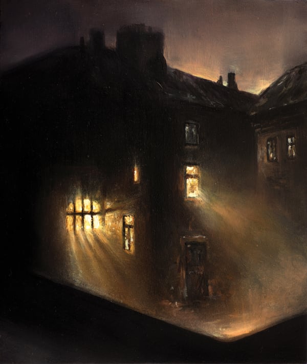 Warm And Distant Oil On Panel 17X20Cm 2017