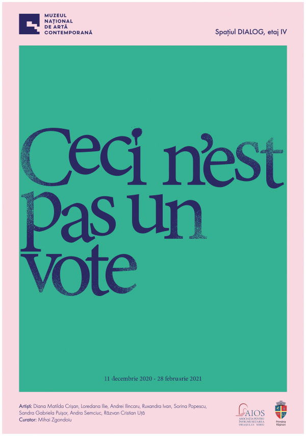 Diana Matilda Crișan at the National Museum of Contemporary Art