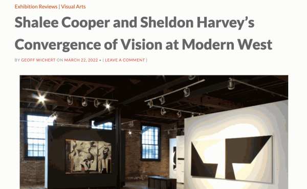 Shalee Cooper and Sheldon Harvey’s Convergence of Vision at Modern West