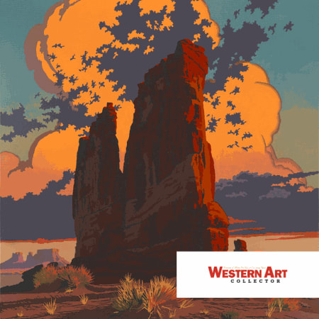 Billy Schenck Featured on the Cover of Western Art Collector