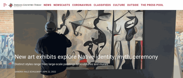  New art exhibits explore Native identity, myth, ceremony