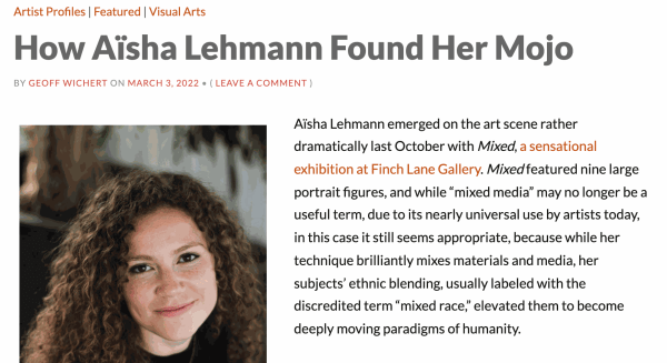 How Aïsha Lehmann Found Her Mojo