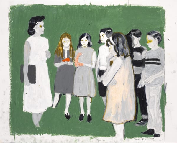 Mercedes Helnwein Miss Klein spaces out for a sec, 2018