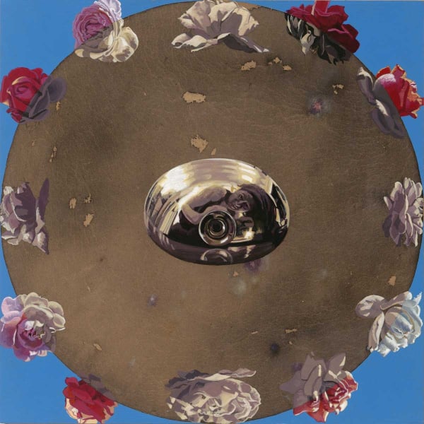 Catherine Barron In time Acrylic ink on panel 30 x 30cm