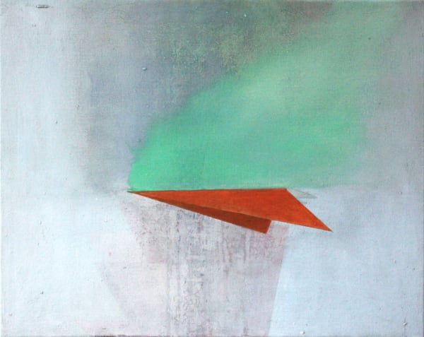 Gillian Lawler Relocation II Oil on canvas 40 x 50 cm