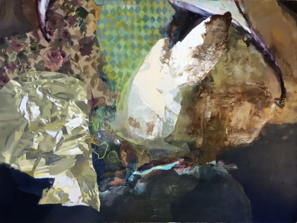 Cian McLoughlin Costume Portrait (after Ghenie) Oil on canvas 36 x 48 inches