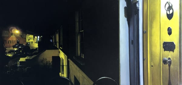 Francis Matthews Pleasants Street - east Oil on canvas 50 x 100 cm