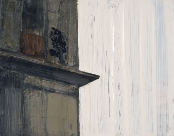 Conor Foy Ledge Oil on birch panel 27 x 36 cm