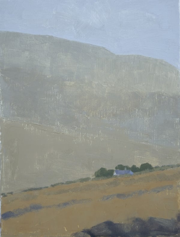 Maeve McCarthy Abandoned house Oil on linen 18 x 24 cm