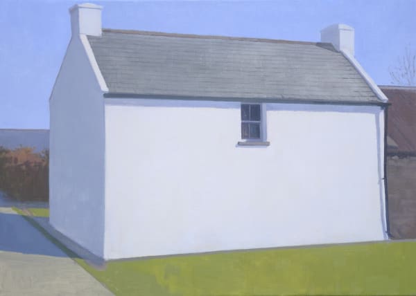 Maeve McCarthy Holiday cottage Oil on linen 50 x 70 cm
