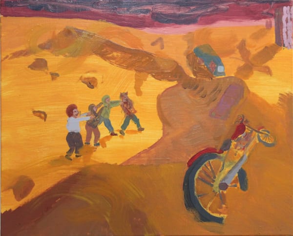 Oscar Fouz Lopez Storm Oil on canvas 38 x 48 cm