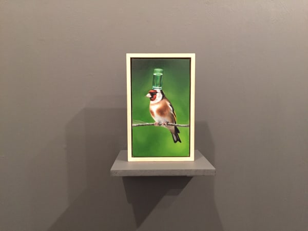 Patrick Redmond Untitled Oil on board 20 x 12cm