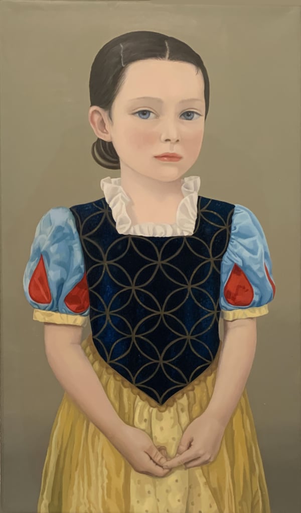 'Persona: Snow White', oil on linen, 30 x 25 cm