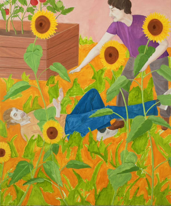 Oscar Fouz Lopez Friendship, 2024 Oil on canvas 120 x 100cm