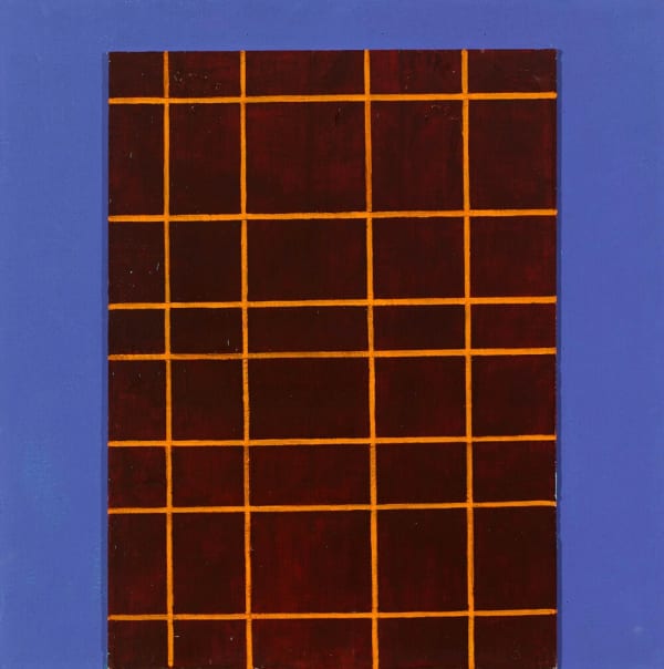 Philip Moss, Summer in New York. Cobalt blue, burnt siena, and cadmium yellow