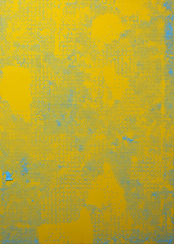 Cian McLoughlin Tired of buttoning and unbuttoning II Oil on canvas 70 x 50cm