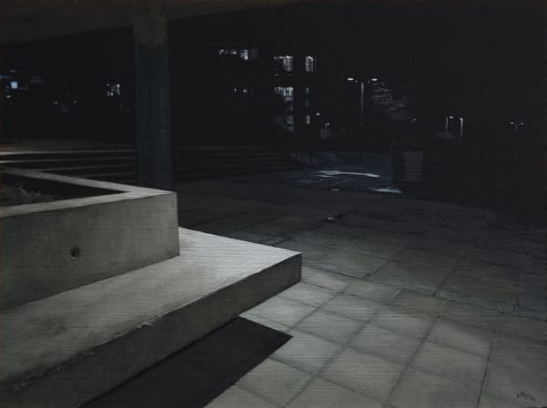 Francis Matthews UCD 3 Oil on board 17 x 22 cm