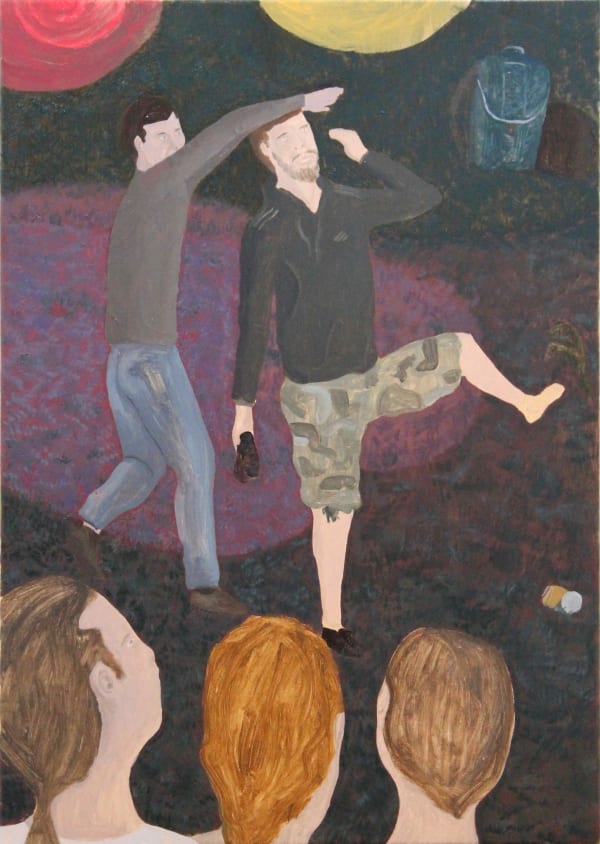 Oscar Fouz Lopez Storytelling Oil on canvas 70 x 50 cm