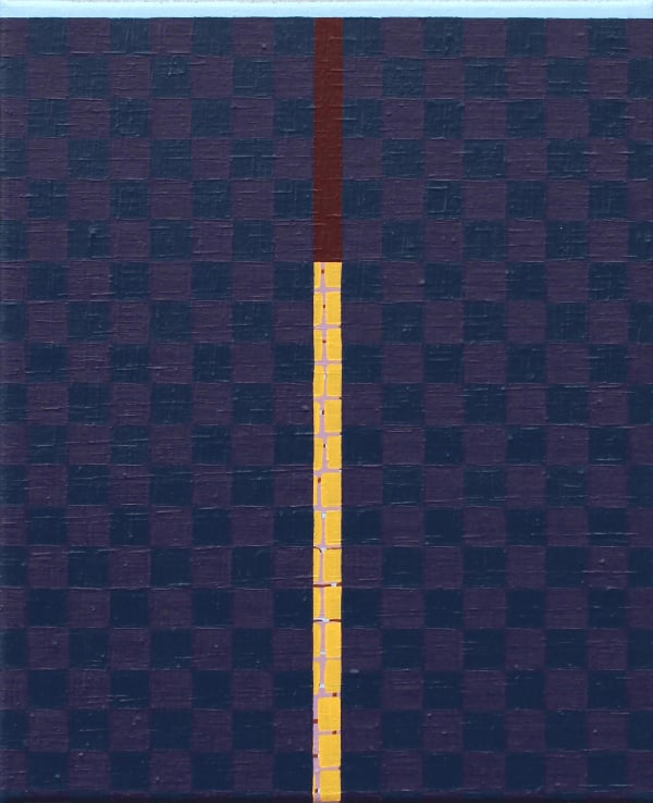 Helen Blake Sixes and sevens, 2024 Oil on linen 30 x 24cm