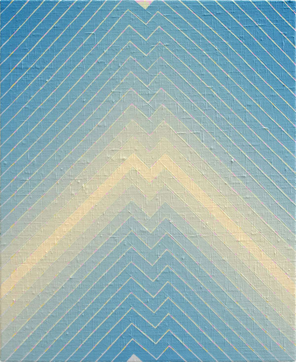 Helen Blake A luminary Oil on linen, laid on board 32 x 26 cm