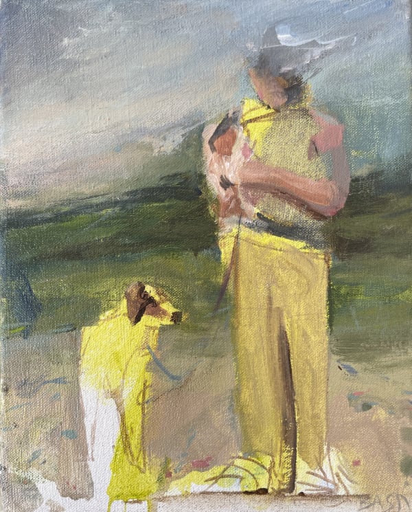 Zsolt Basti A walk 31 x 41cm 26 x 21cm