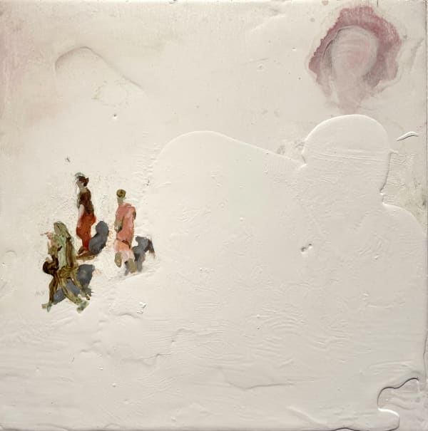 Conor Foy Incoming Oil on birch panel 31 x 31 cm