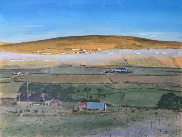 Mick O'Dea Sea mist, 2020 Acrylic on Fabiano paper 56 x 76 cm