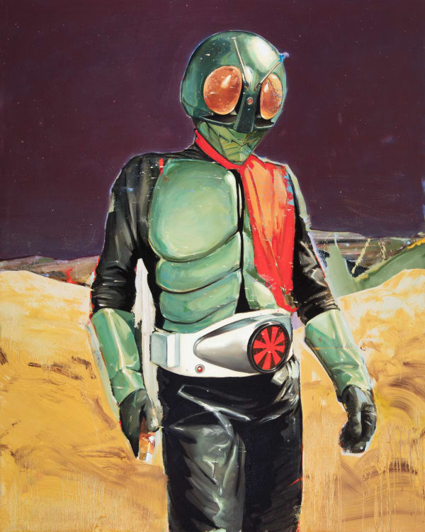 Shane Berkery, The kamen rider