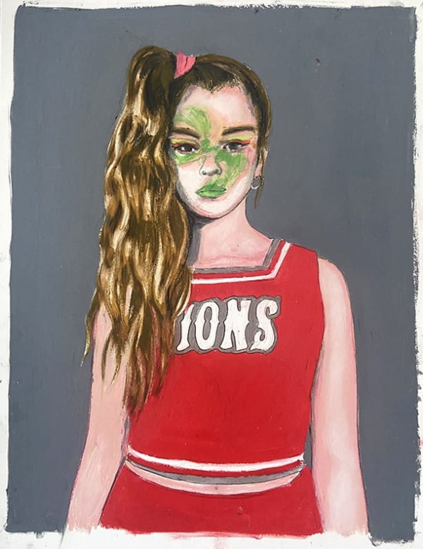 Mercedes Helnwein, Cheerleader
