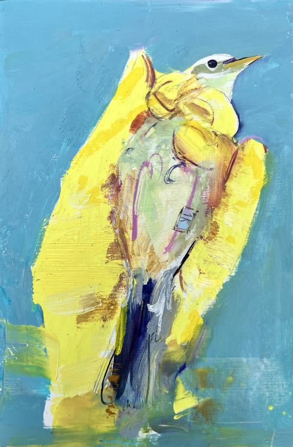 Gabhann Dunne Soft is the hand Oil on gesso panel 15 x 10cm