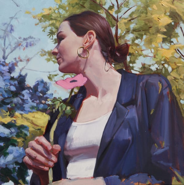 Shane Berkery, Flower and hoop, 2020