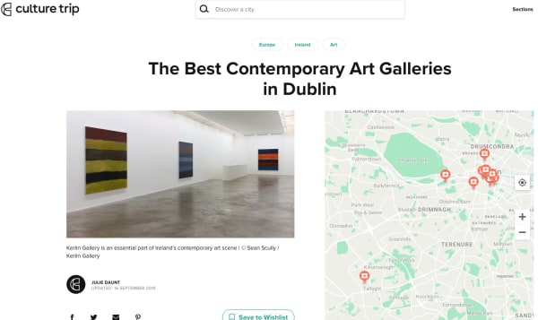 Culture Trip's 10 Best Contemporary Art Galleries in Dublin