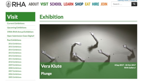 Vera Klute: Plunge at the RHA