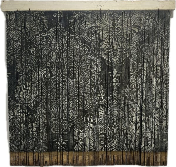 Kate Murphy, 'Screen II', oil and gold leaf on board 78 x 80cm