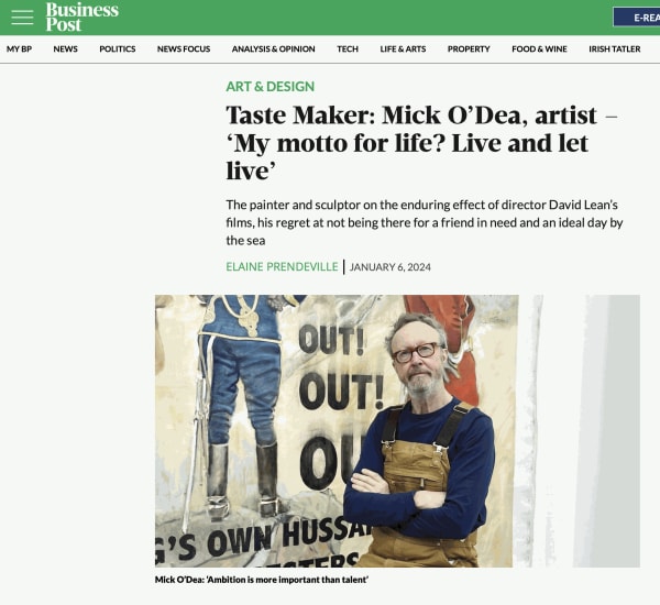 Mick O'Dea, Business Post