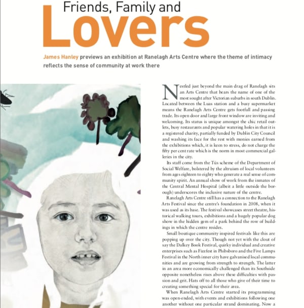 Friends, Family and Lovers: The Irish Arts Review
