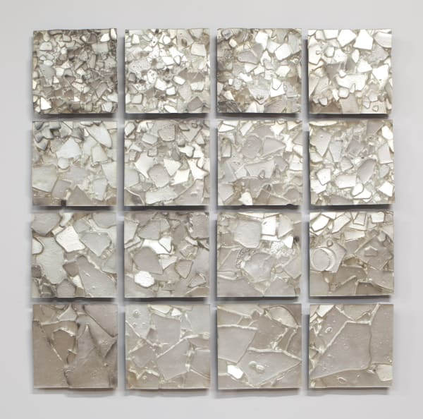 Matthew Day Perez, Ascent 2, glass, 40 x 40 inches