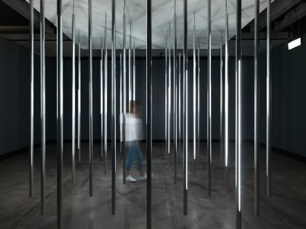 Günther Uecker, Lichtregen (LIght Rain)