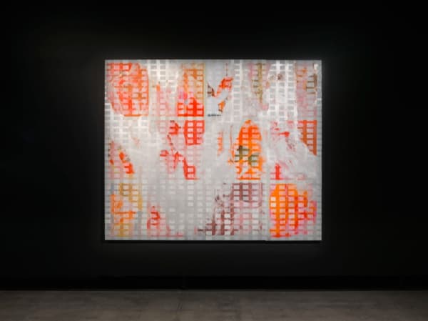 Last ray 2018 Oil on aluminium 200 x 241 x 4 cm