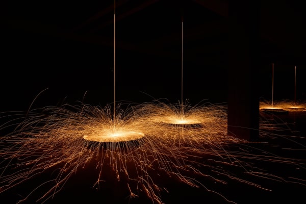 in the end, the beginning (detail), 2025, Arcangelo Sassolino Photo credit: Jesse Hunniford Image courtesy Museum of Old and New Art, Hobart, Tasmania, Australia