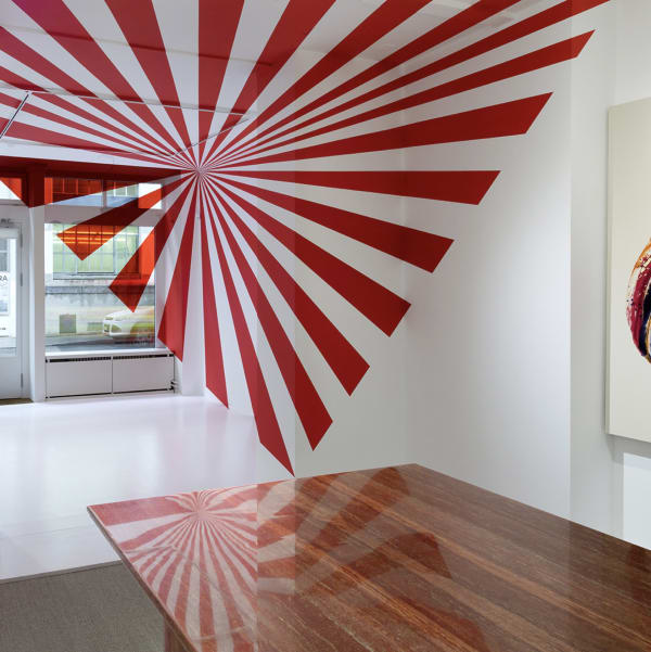 Some perspectives on painting: Borgeaud - Frize - Varini