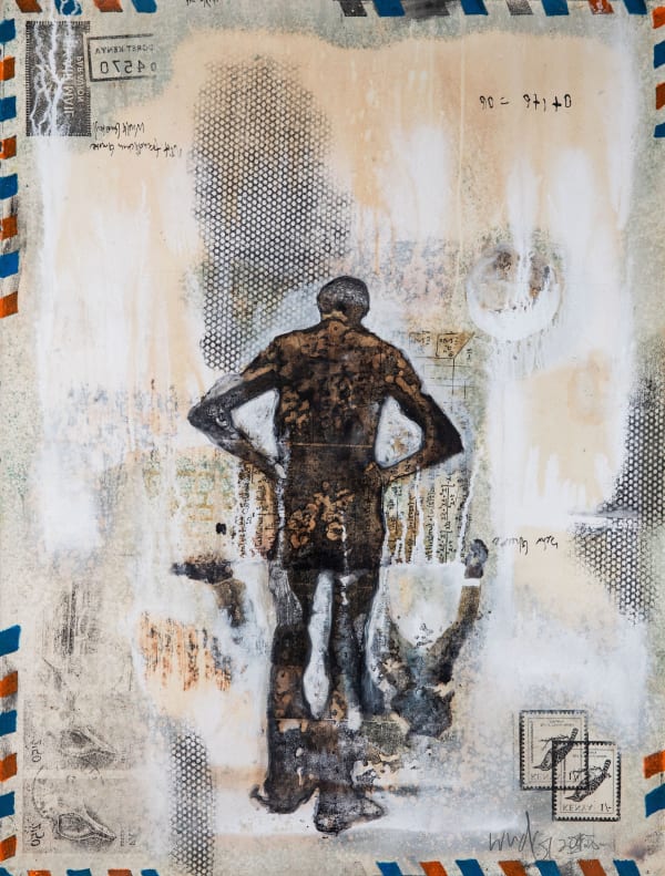 Paul Onditi, Enveloped, 2020