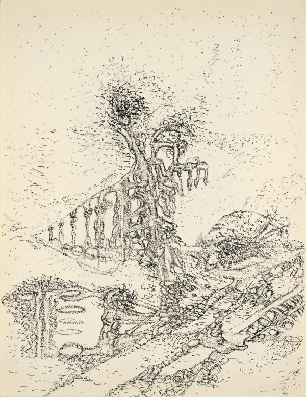henri michaux, dessin mescalinien, 1958-1959