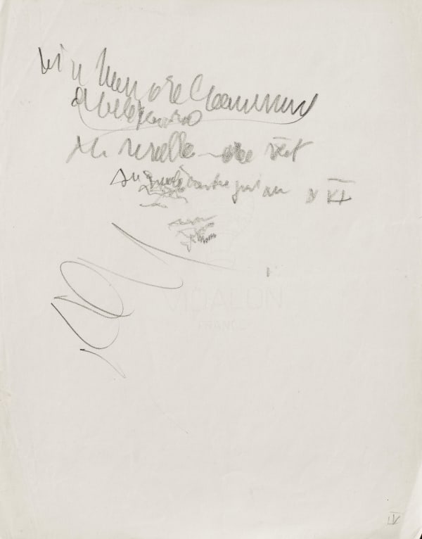 henri michaux, écriture mescalinienne miracle, 1955
