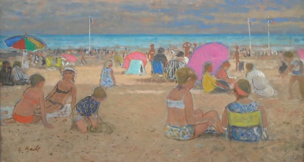 Francois Gall (1912-1987), Sur la Plage