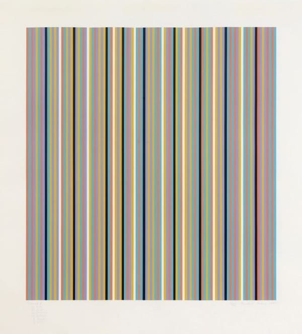 Bridget Riley (b.1931), Silvered 2, 1981