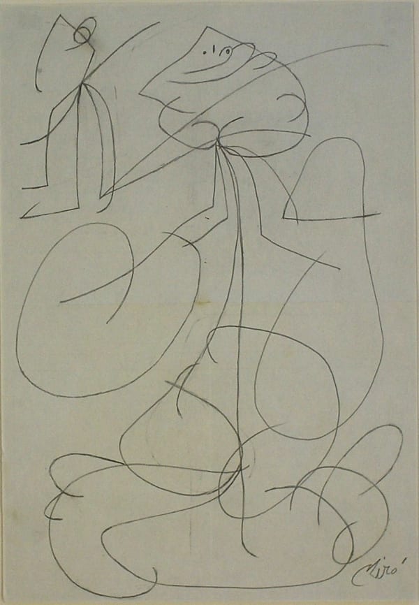 Joan Miro (1893-1983), Femme, Oiseau, 1980